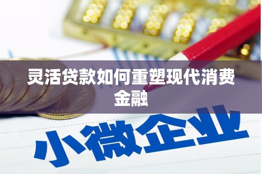 宁晋灵活贷款如何重塑现代消费金融