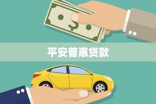 宁晋平安普惠贷款
