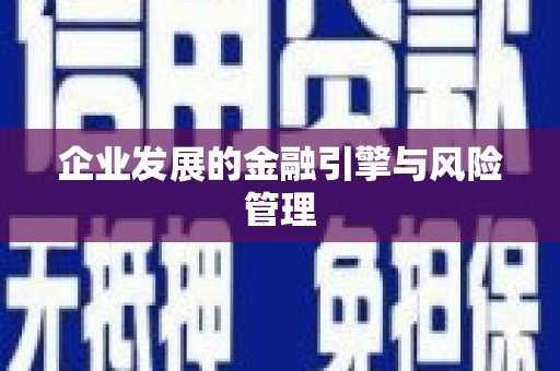 宁晋企业发展的金融引擎与风险管理