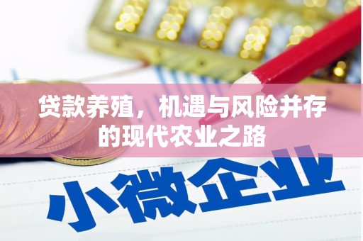 宁晋贷款养殖，机遇与风险并存的现代农业之路