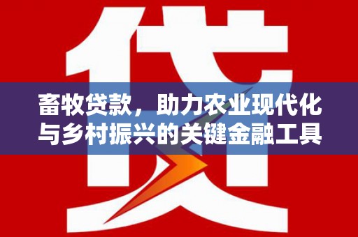 宁晋畜牧贷款，助力农业现代化与乡村振兴的关键金融工具
