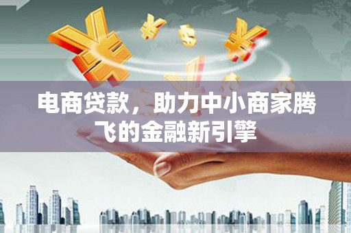 宁晋电商贷款，助力中小商家腾飞的金融新引擎