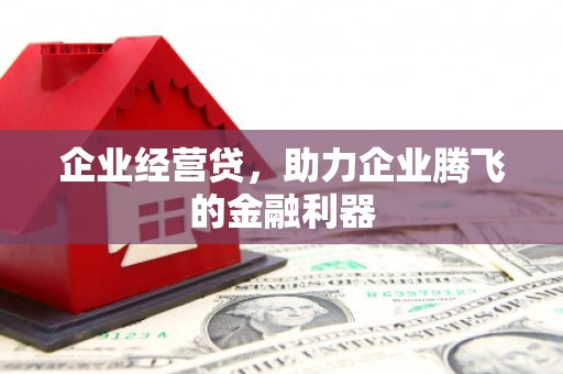 宁晋企业经营贷，助力企业腾飞的金融利器