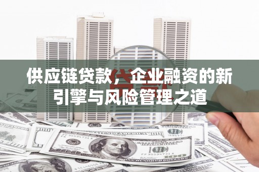 宁晋供应链贷款，企业融资的新引擎与风险管理之道