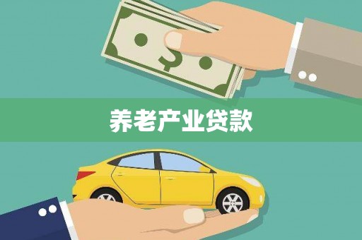 宁晋养老产业贷款