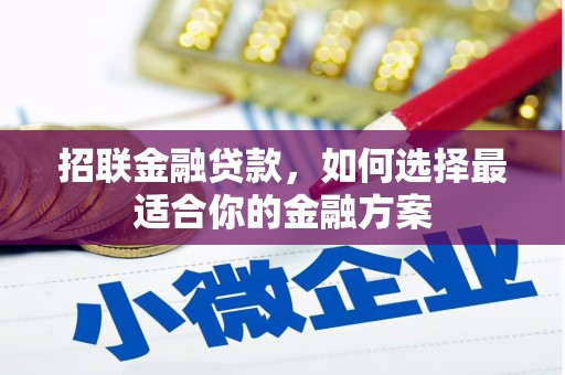 宁晋招联金融贷款，如何选择最适合你的金融方案