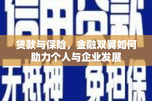 宁晋贷款与保险，金融双翼如何助力个人与企业发展