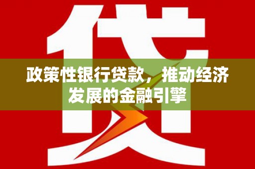 宁晋政策性银行贷款，推动经济发展的金融引擎