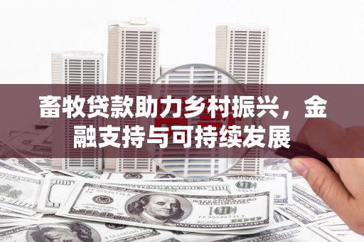 宁晋畜牧贷款助力乡村振兴，金融支持与可持续发展