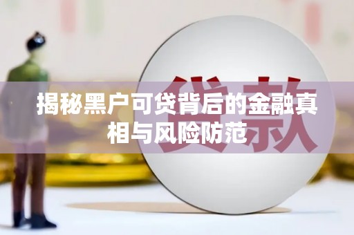 宁晋揭秘黑户可贷背后的金融真相与风险防范