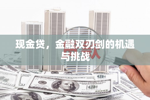 宁晋现金贷，金融双刃剑的机遇与挑战