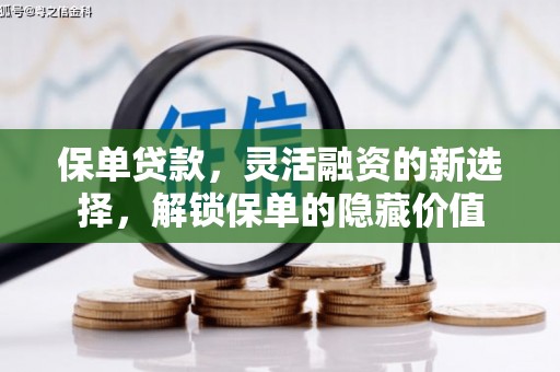 宁晋保单贷款，灵活融资的新选择，解锁保单的隐藏价值