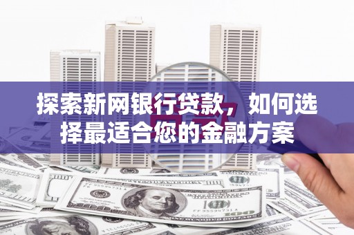 宁晋探索新网银行贷款，如何选择最适合您的金融方案