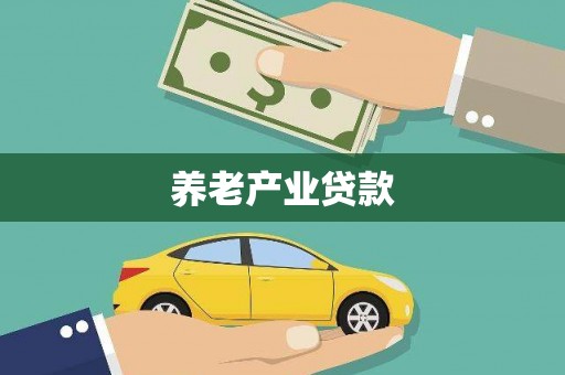 宁晋养老产业贷款