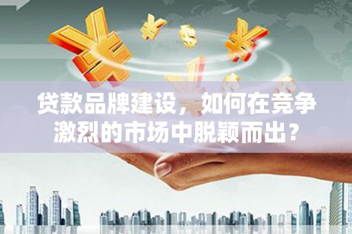 宁晋贷款品牌建设，如何在竞争激烈的市场中脱颖而出？