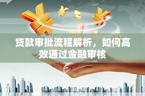宁晋贷款审批流程解析，如何高效通过金融审核