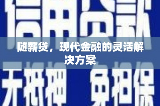 宁晋随薪贷，现代金融的灵活解决方案