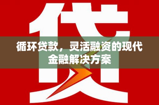宁晋循环贷款，灵活融资的现代金融解决方案