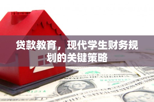 宁晋贷款教育，现代学生财务规划的关键策略