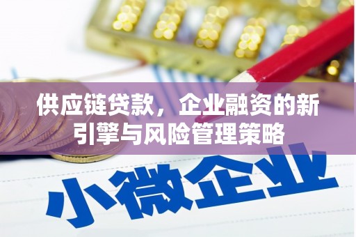 宁晋供应链贷款，企业融资的新引擎与风险管理策略
