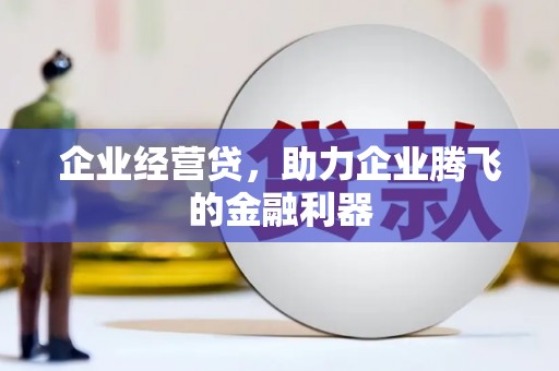 宁晋企业经营贷，助力企业腾飞的金融利器