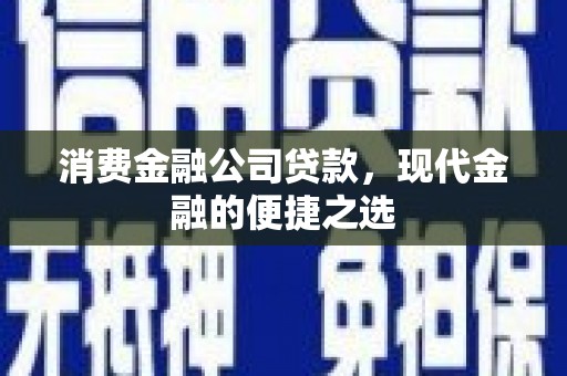 宁晋消费金融公司贷款，现代金融的便捷之选