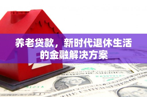 宁晋养老贷款，新时代退休生活的金融解决方案