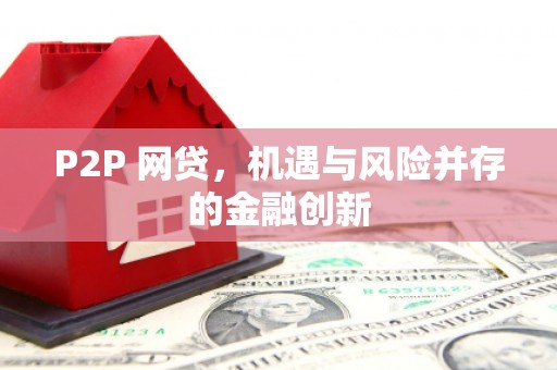 宁晋P2P 网贷，机遇与风险并存的金融创新