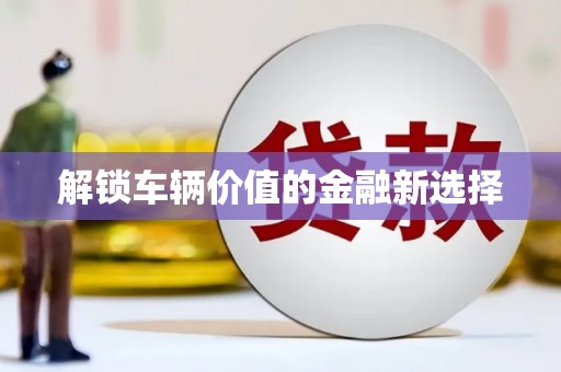 宁晋解锁车辆价值的金融新选择
