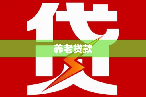 宁晋养老贷款