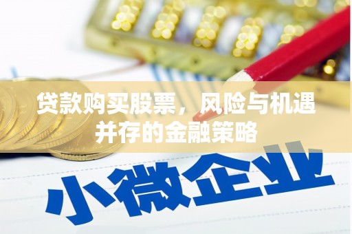 宁晋贷款购买股票，风险与机遇并存的金融策略