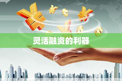 宁晋灵活融资的利器