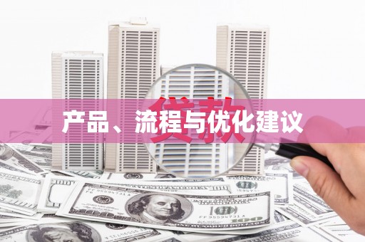 宁晋产品、流程与优化建议