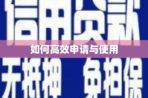 宁晋如何高效申请与使用