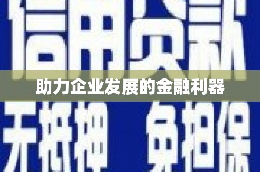 宁晋助力企业发展的金融利器