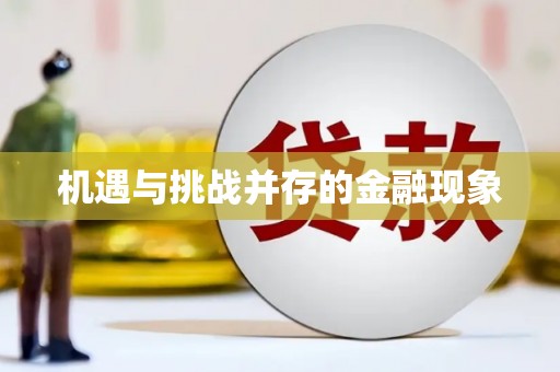 宁晋机遇与挑战并存的金融现象